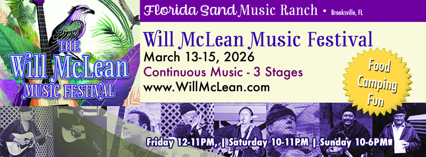 Will McLean fest banner